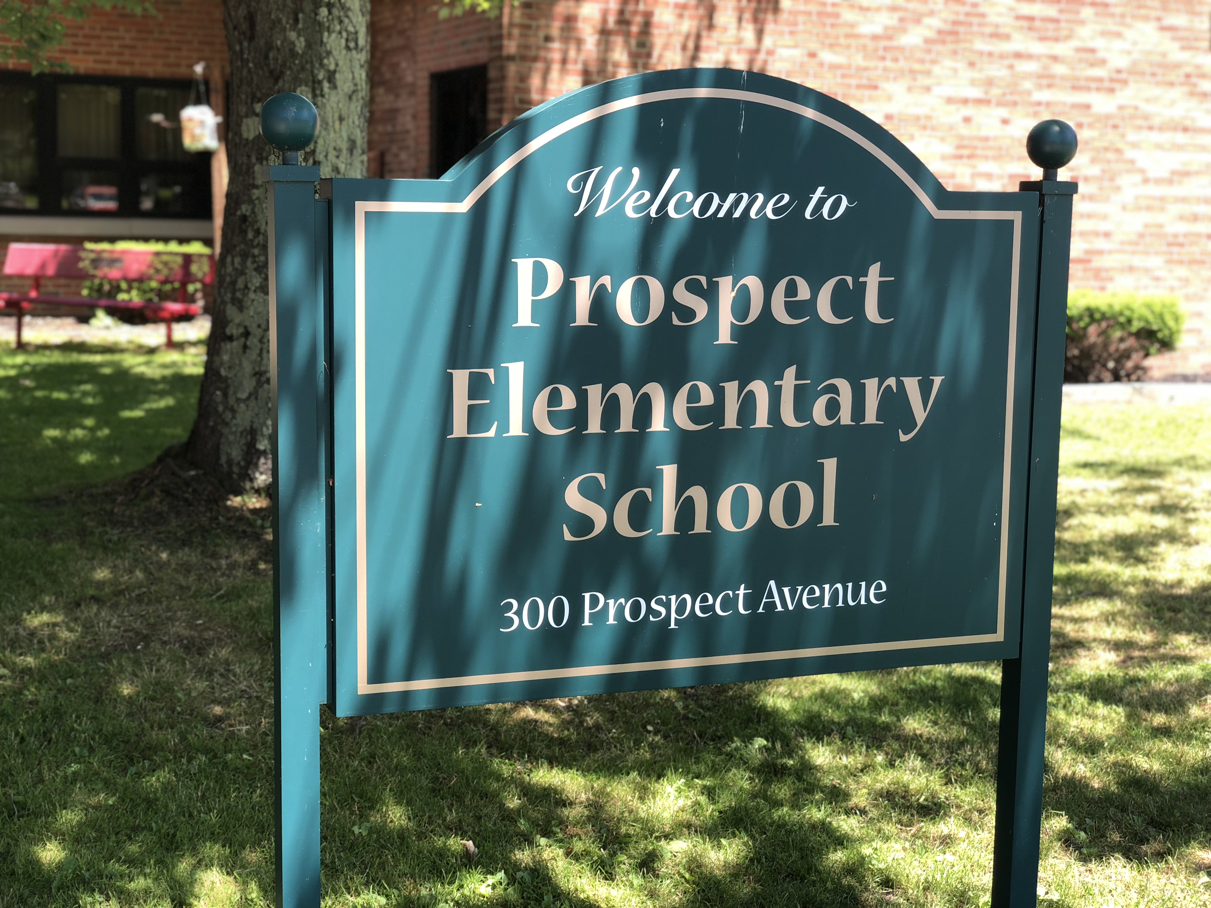 Prospect Elementary School Sign