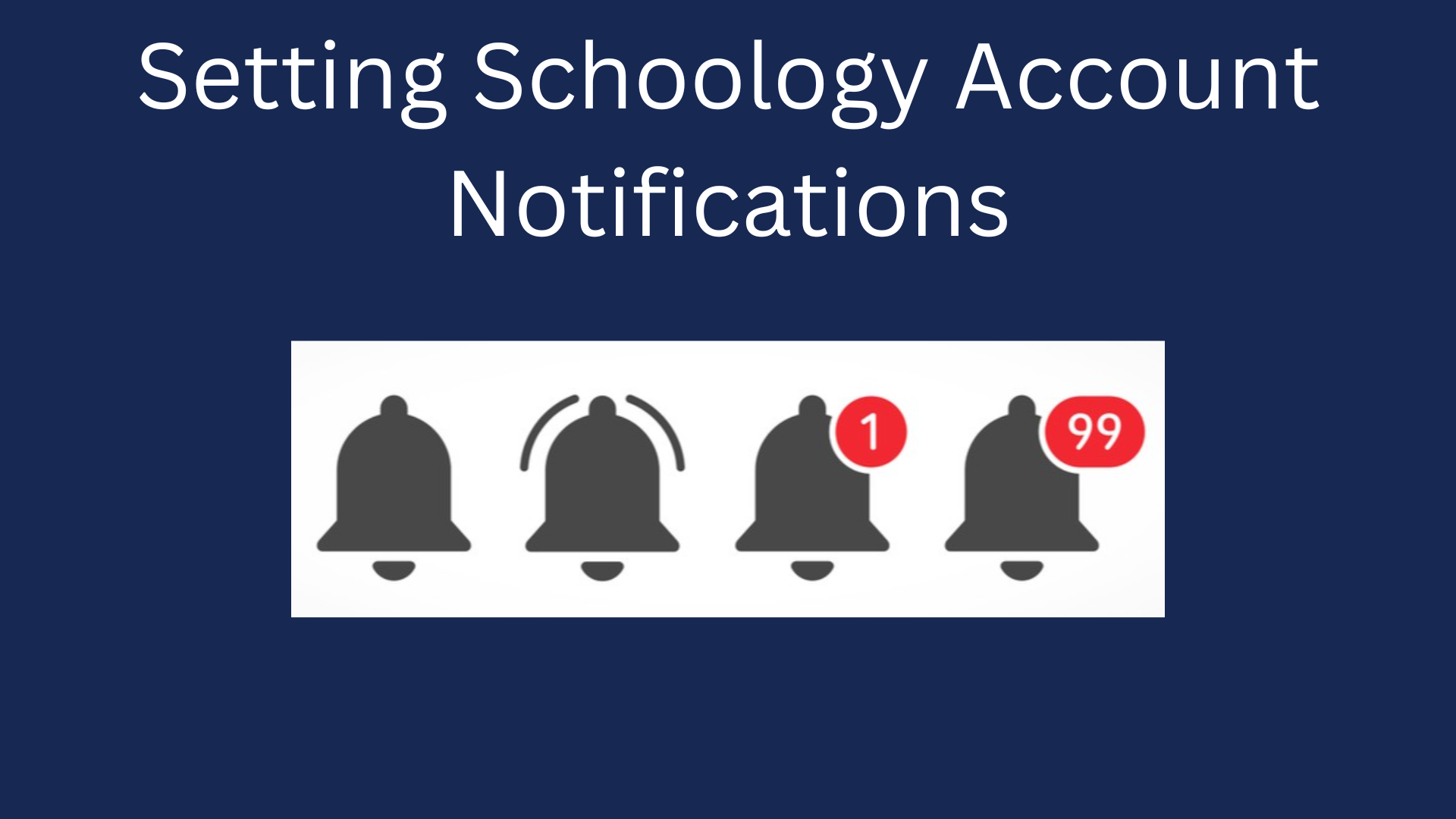 image Setting Notifications in Schoology