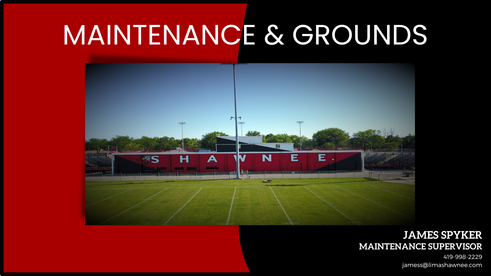 maintenance and grounds