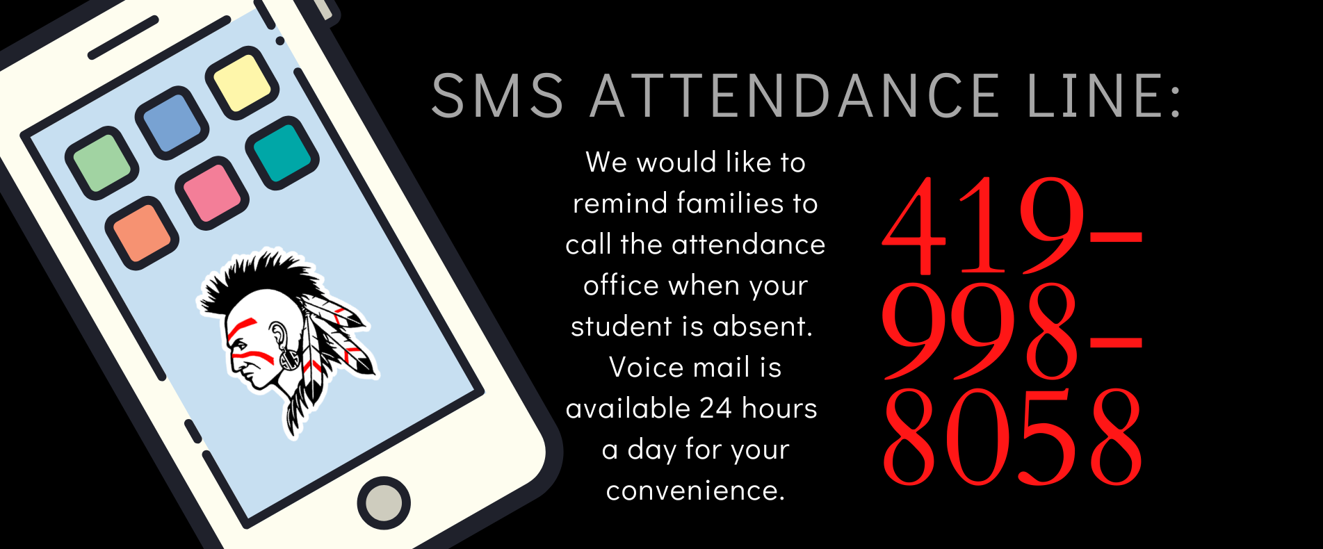 SMS Attendance Line