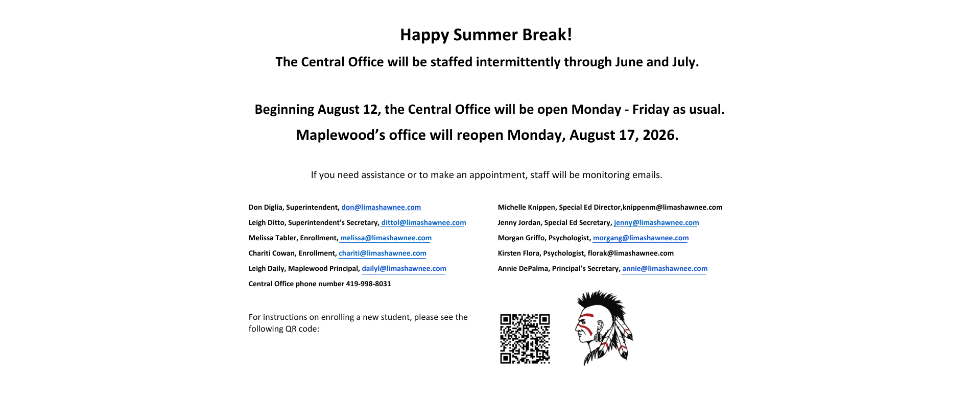 Summer Hours