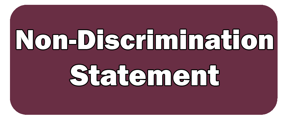 Non Discrimination Statement