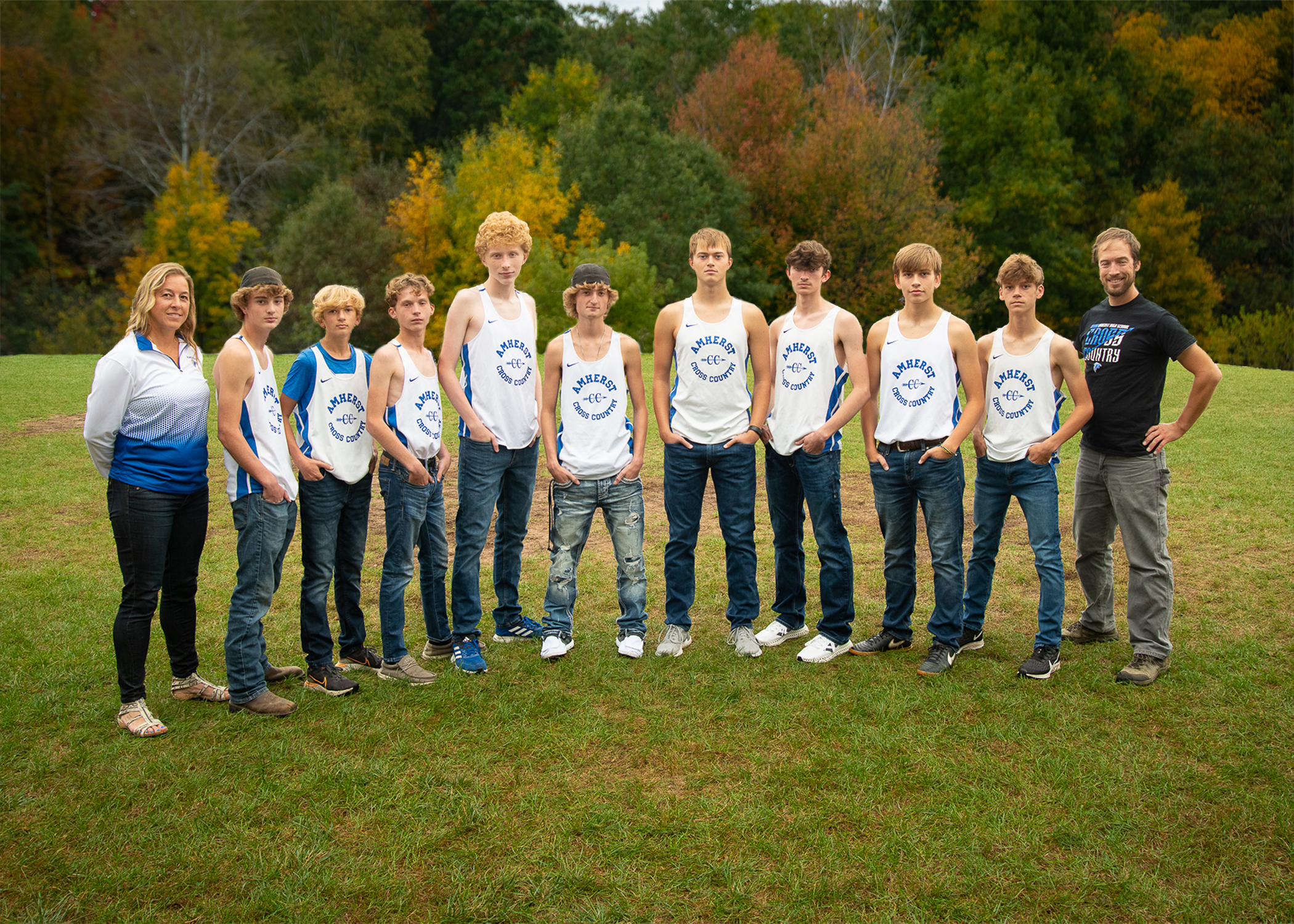 2021 Boys Cross Country Team