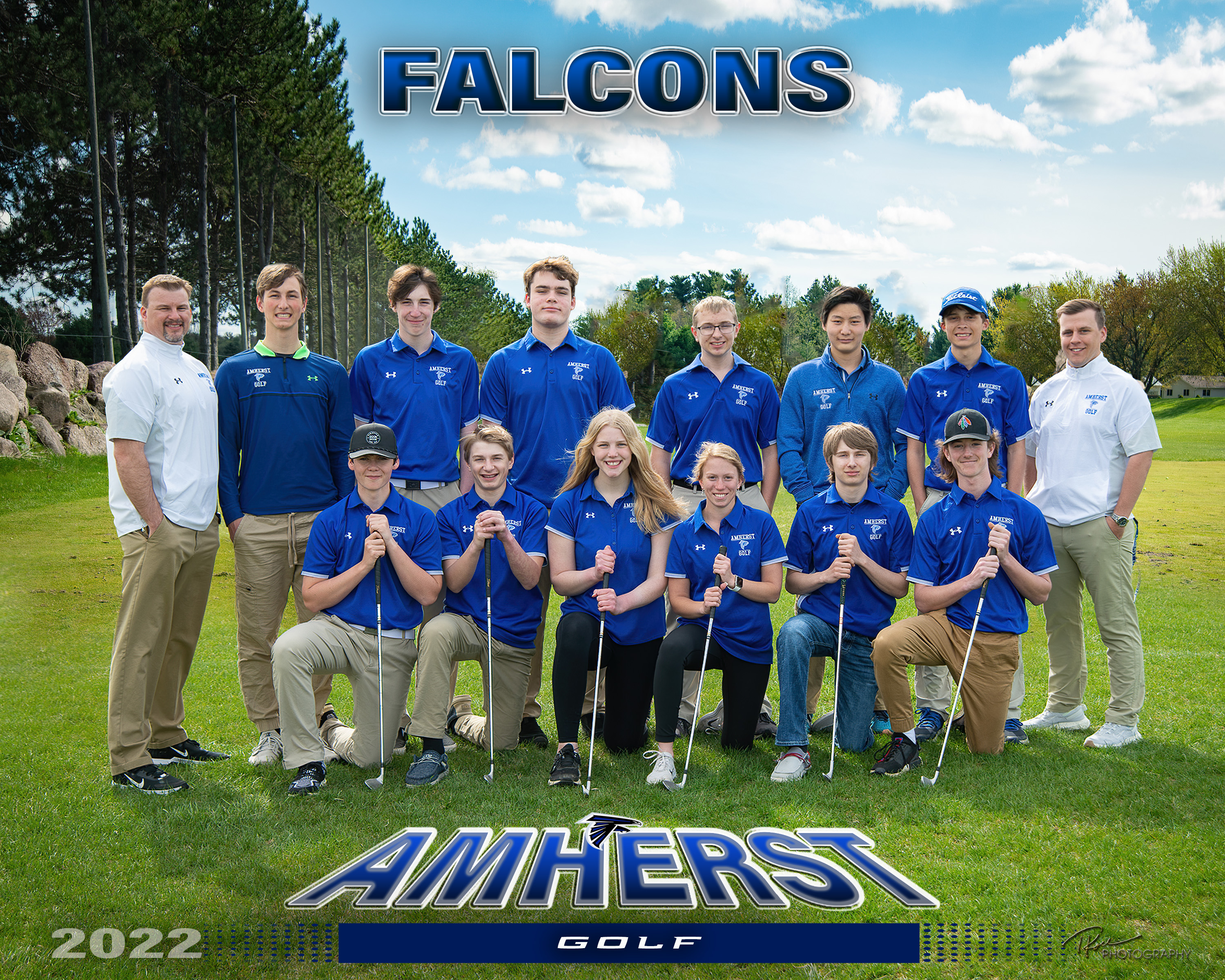 Amherst Golf Team 2021-22