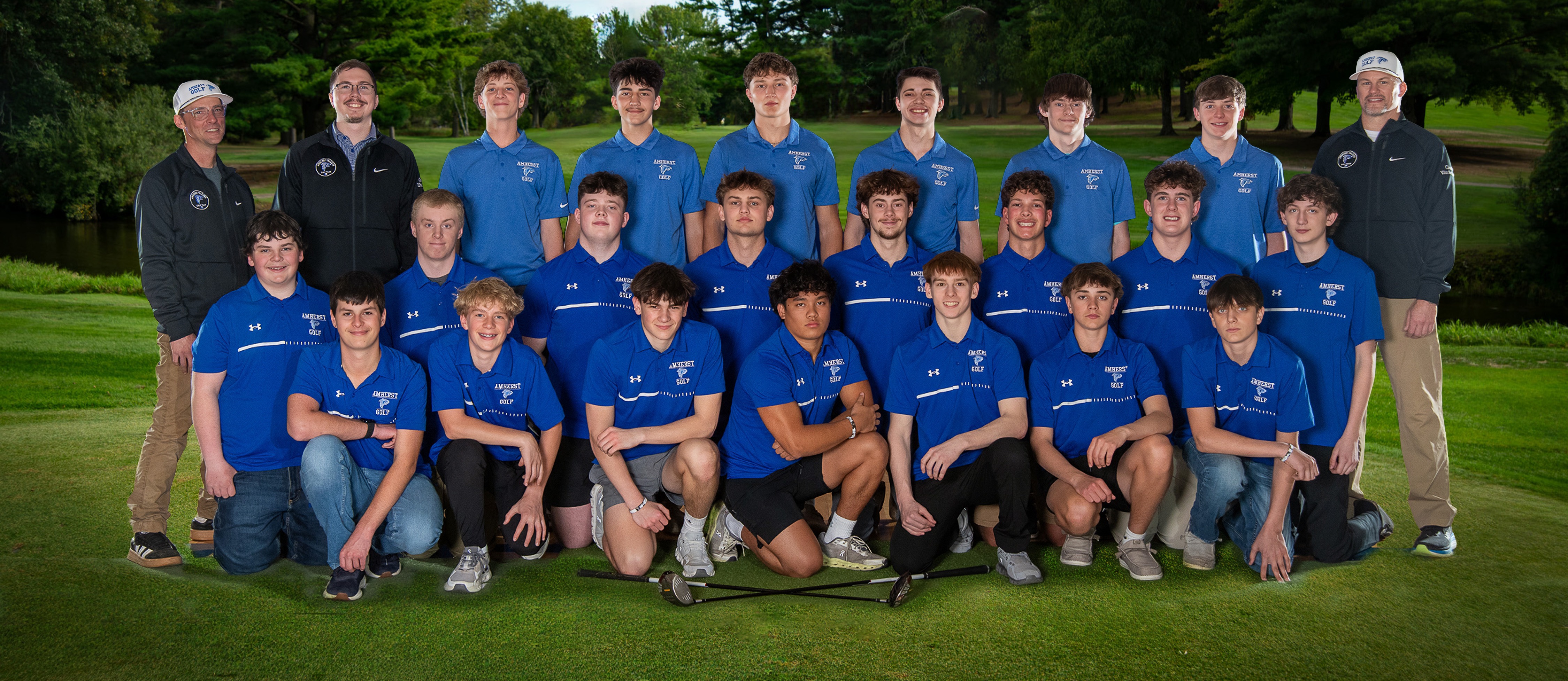 2025-26 AHS Boys Golf Team