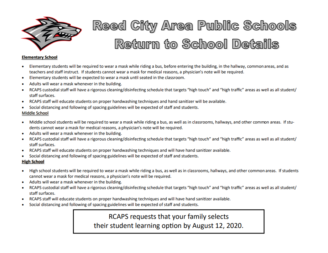 Reed City Area Public Schools
