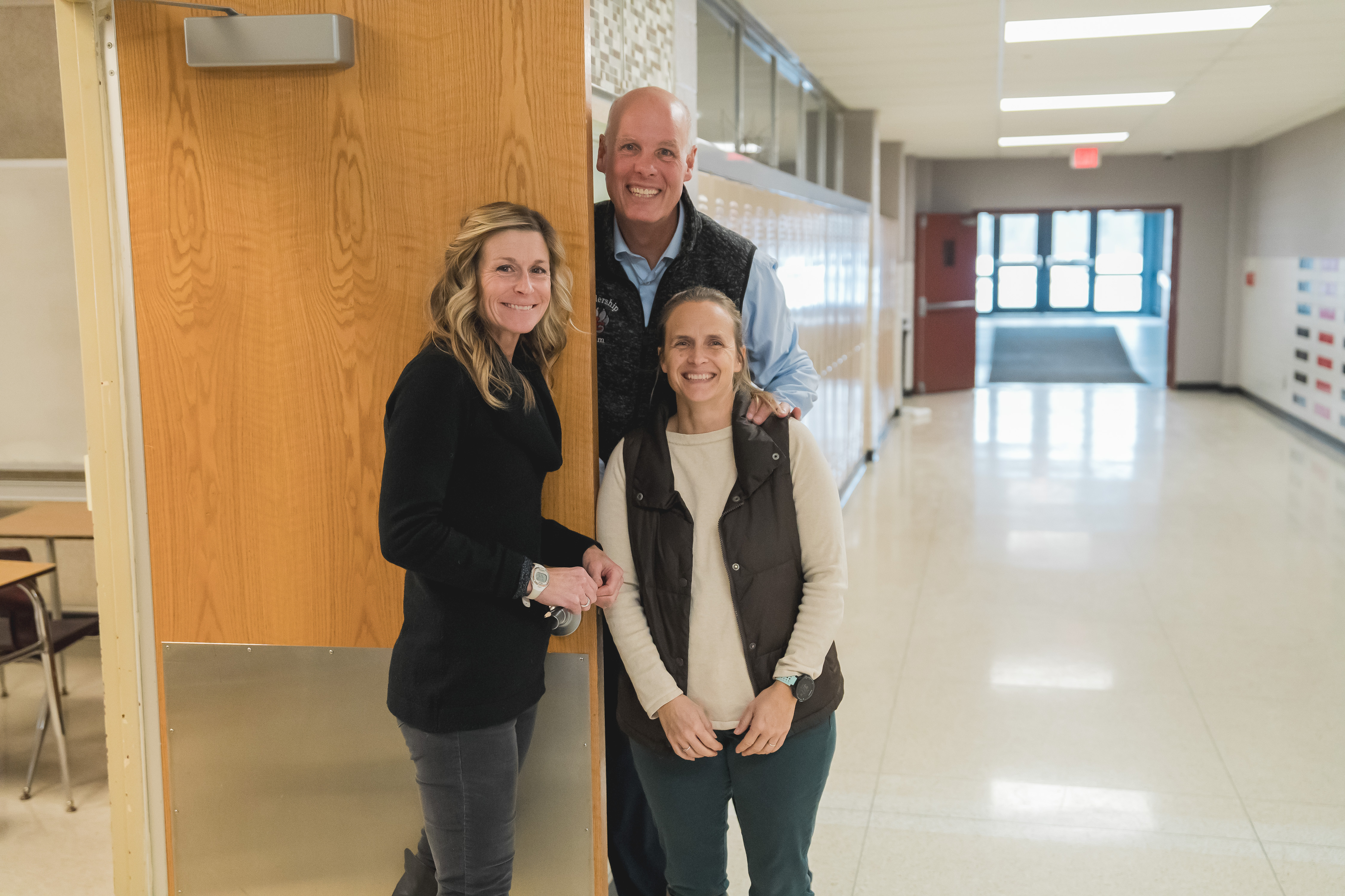 RCAPS Staff in the hallway