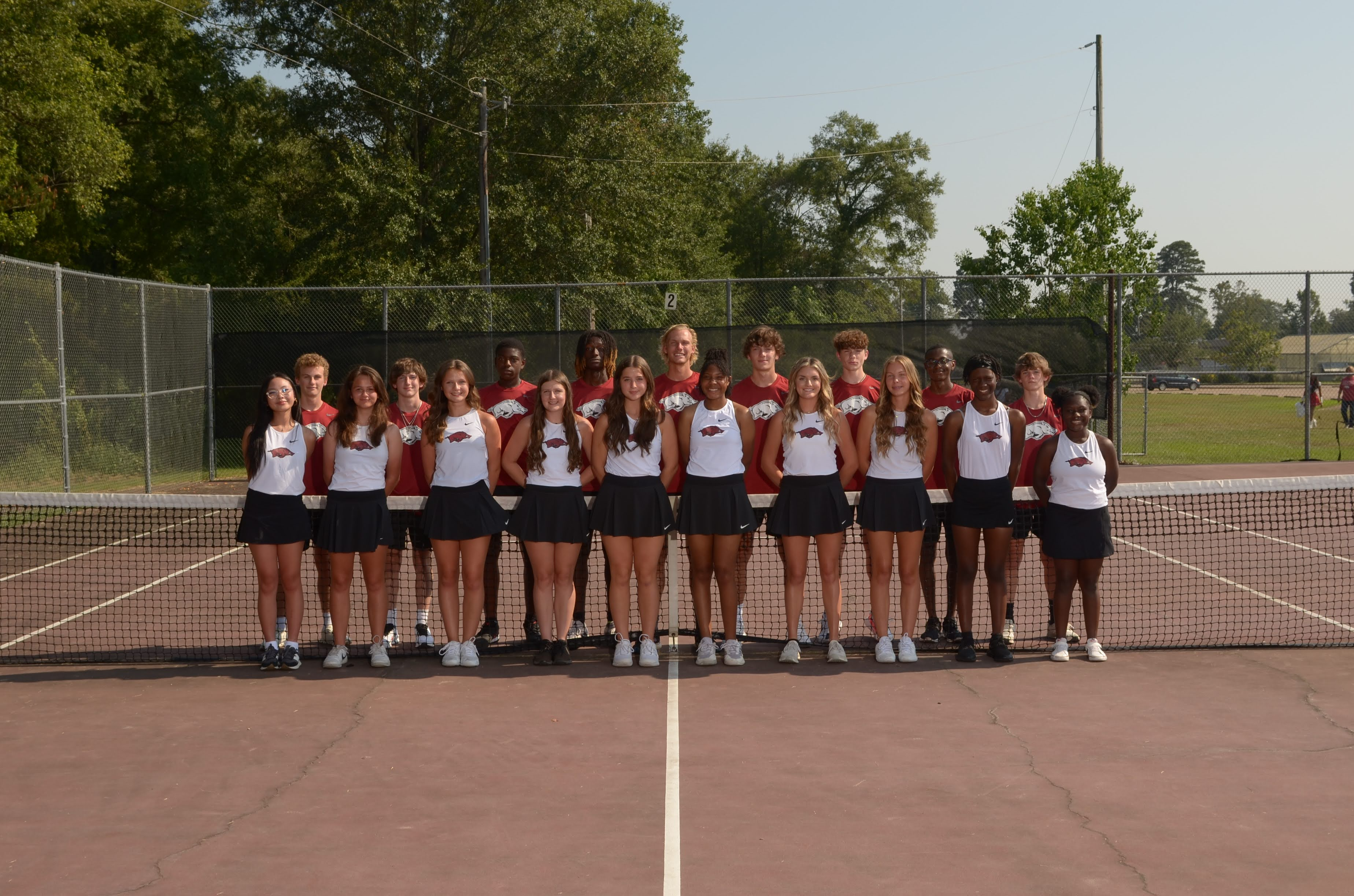 24-25 AHS Tennis team