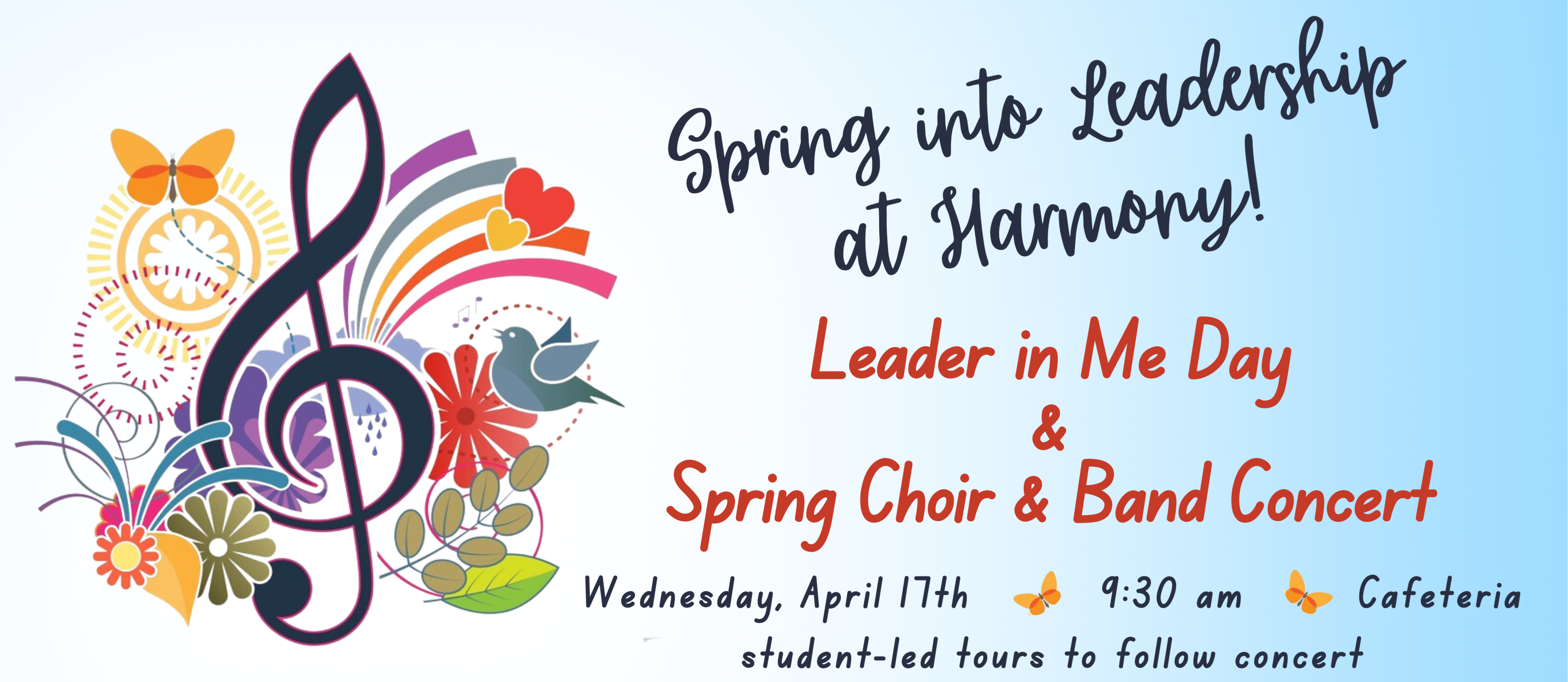 Leader in Me Day and Spring Concert