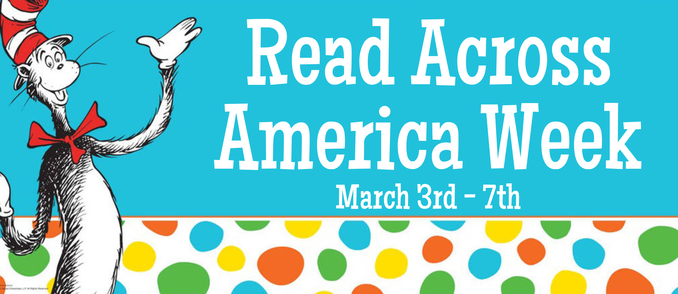 Read Across America Week March 3rd-7th