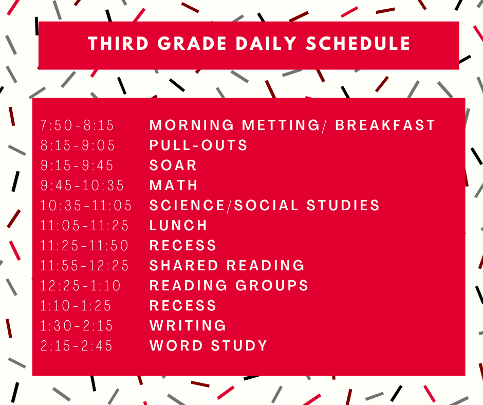 Schedule