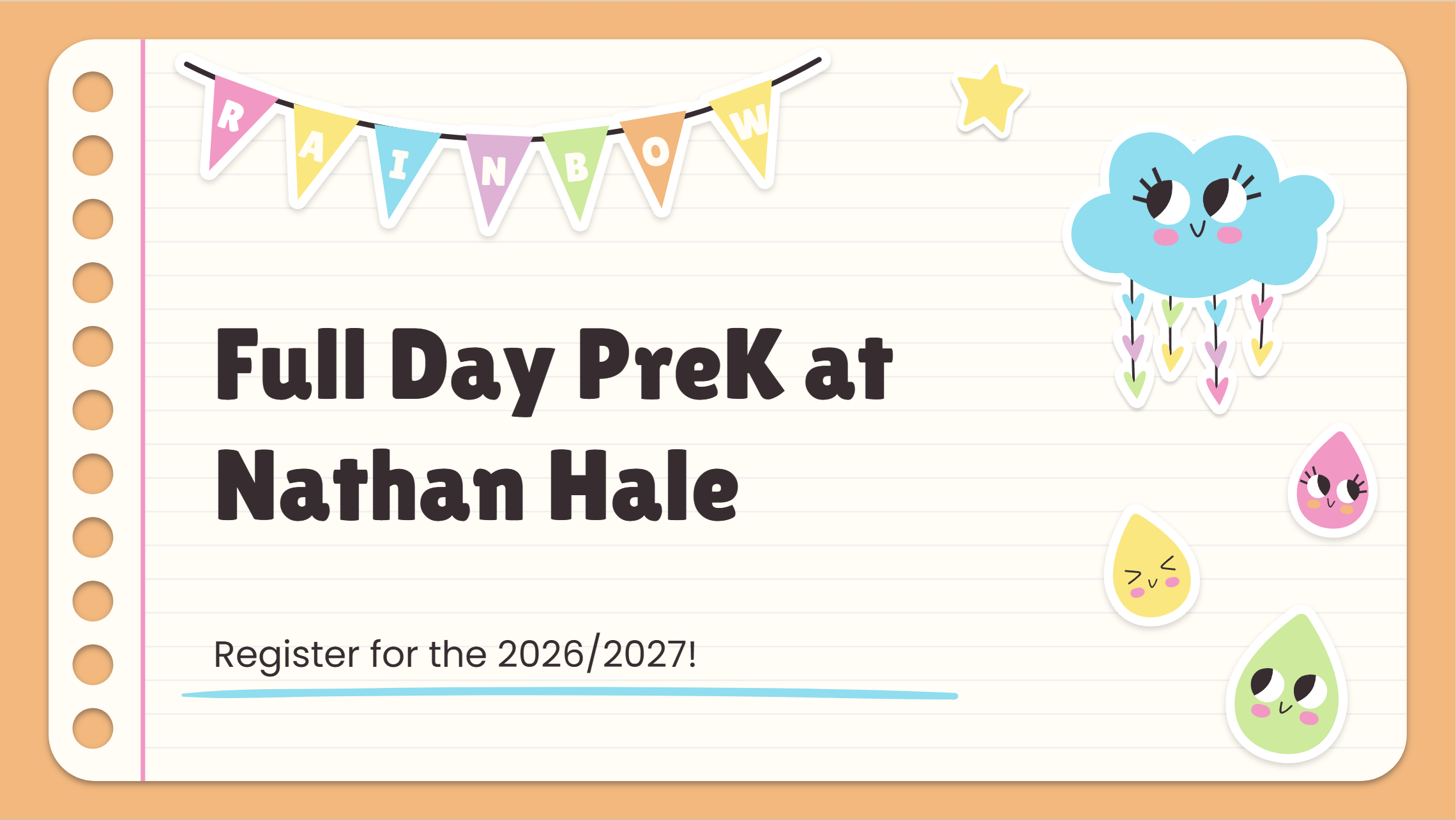 Full Day Prek At Nathan Hale Register