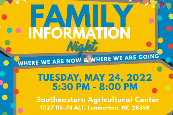 family information night presentation and communication plan