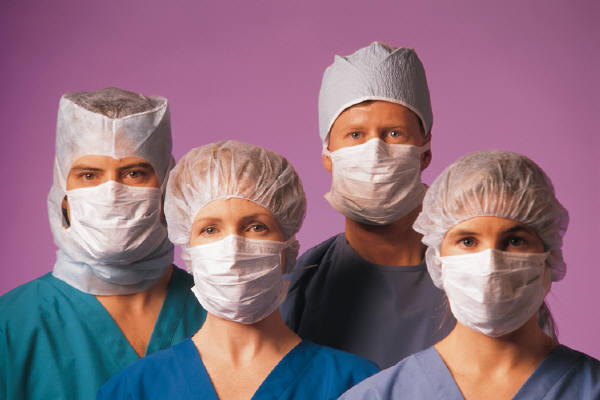 Photo of some medical professionals.