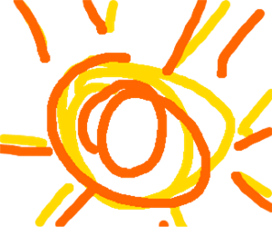 Image of a sun.