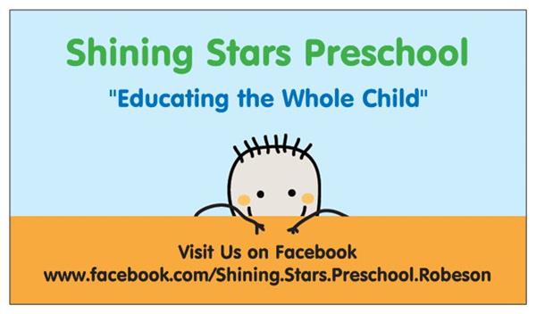 Shining Stars Preschool - poster