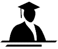 Graduate silhouette