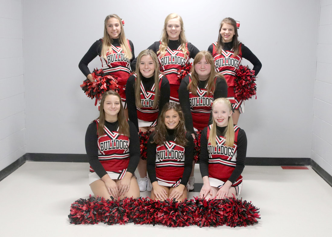 Photo of the CHEER team.