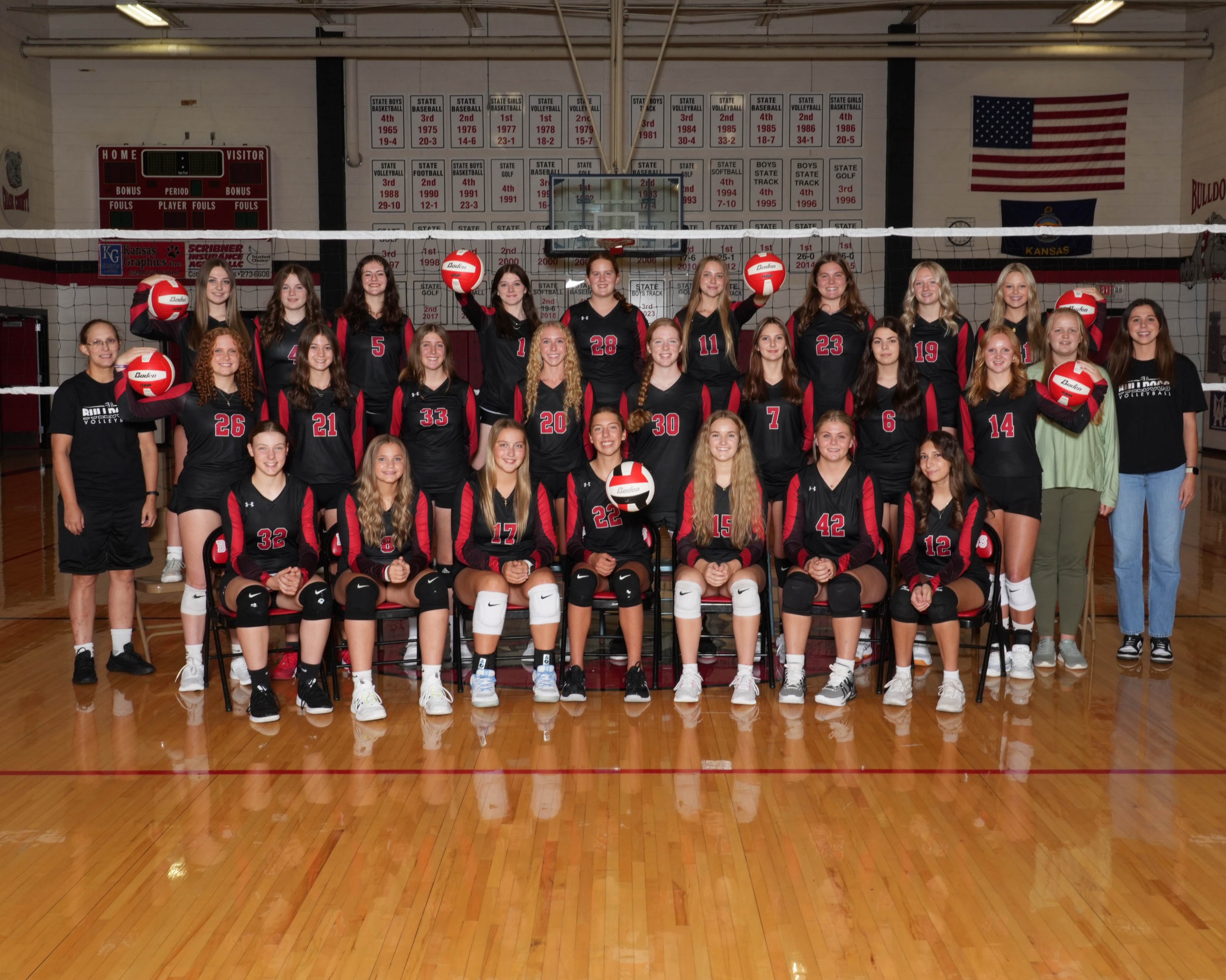 High School Volleyball Team