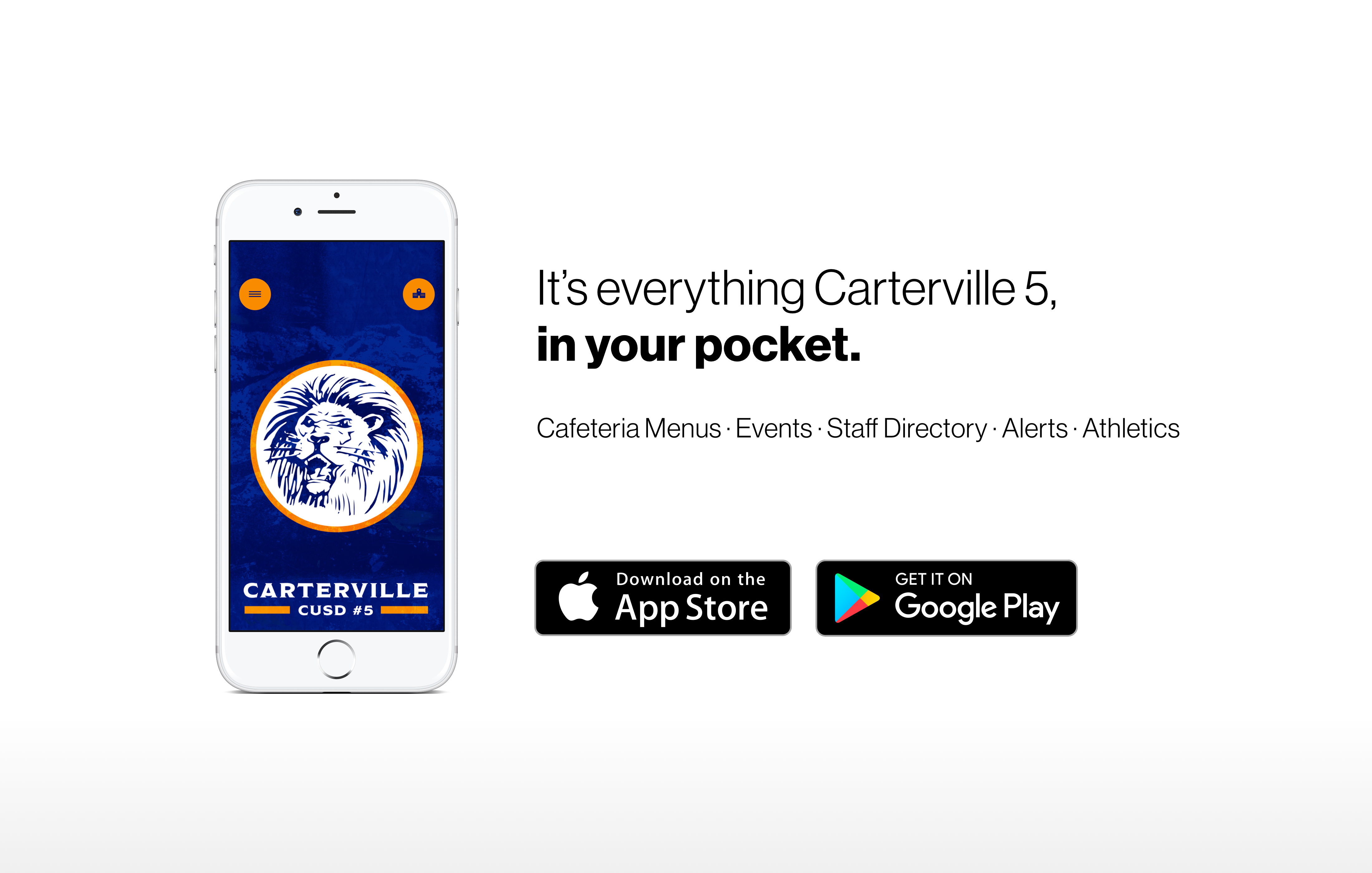 It's everything Carterville 5, in your pocket.