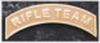 	Rifle Team - Awarded to active members of the rifle team after participation in 3 rifle matches.