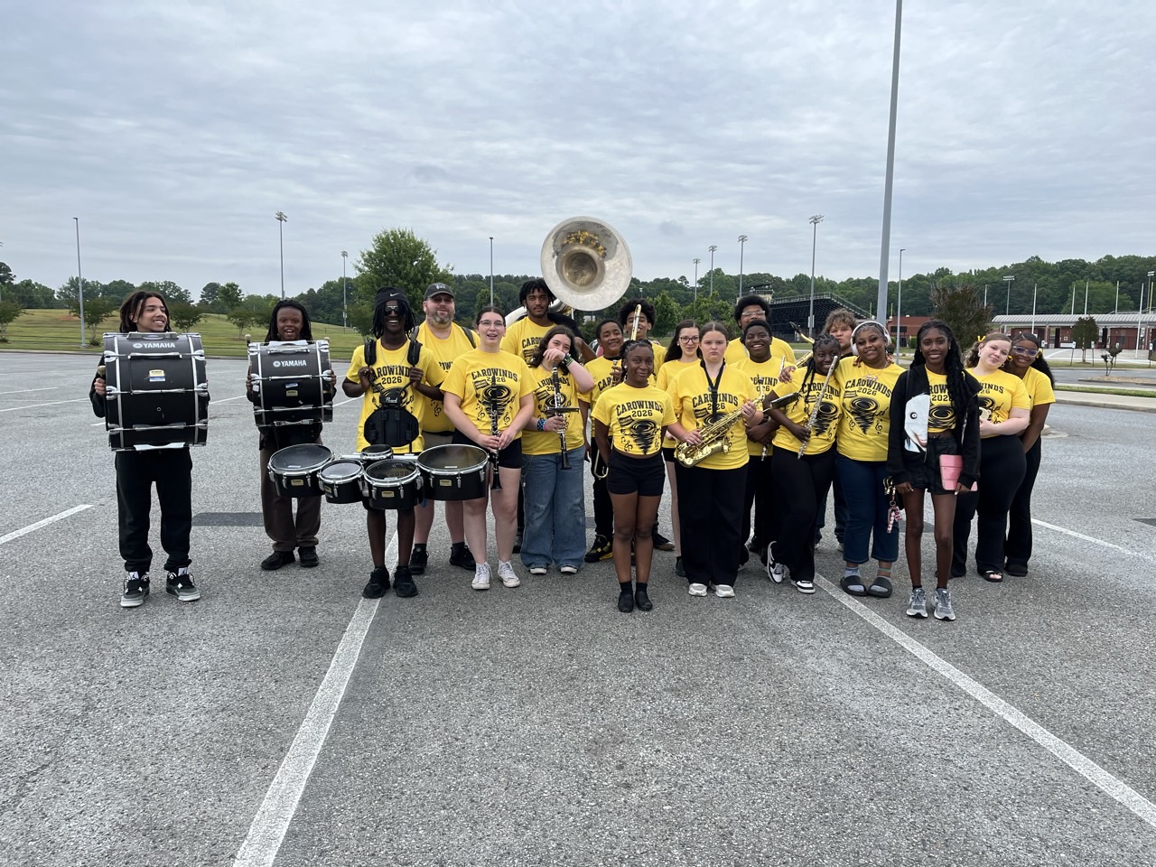 Phot of FHS Band Students