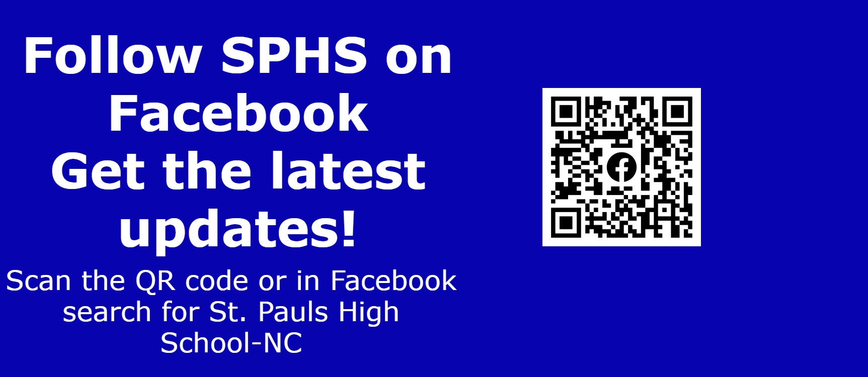 QR Code for SPHS Facebook