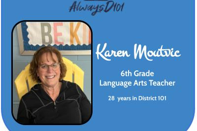 Karen Moutvic sixth grade language arts teacher