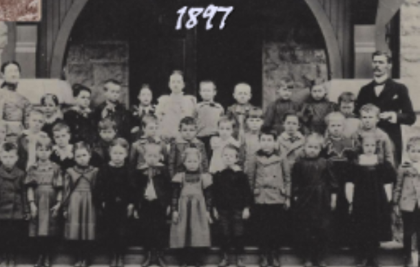 First class at Grand Avenue School 1897