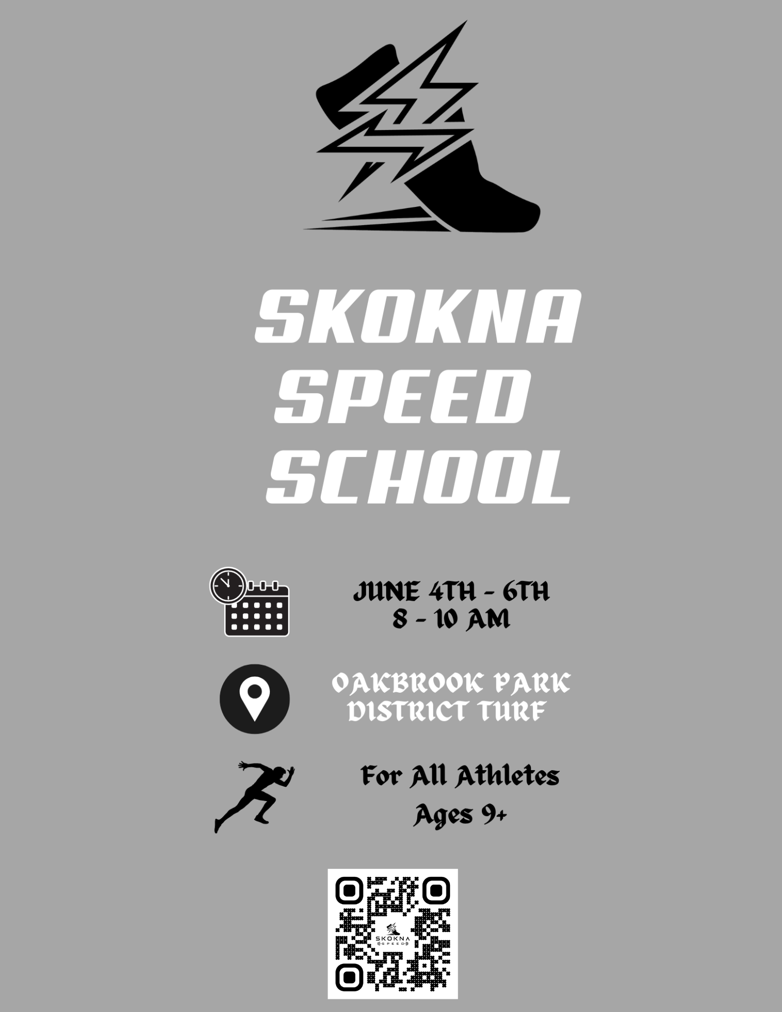 Skokna Speed School Flyer