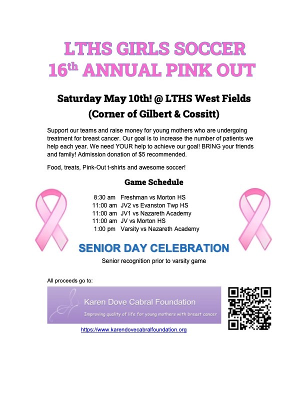 LTHS Soccer Pink Out