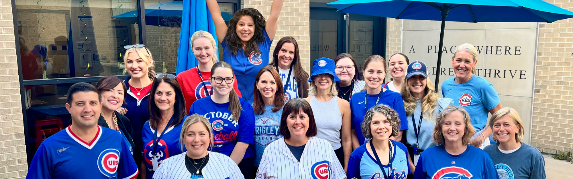 Laidlaw Staff supporting the Cubs