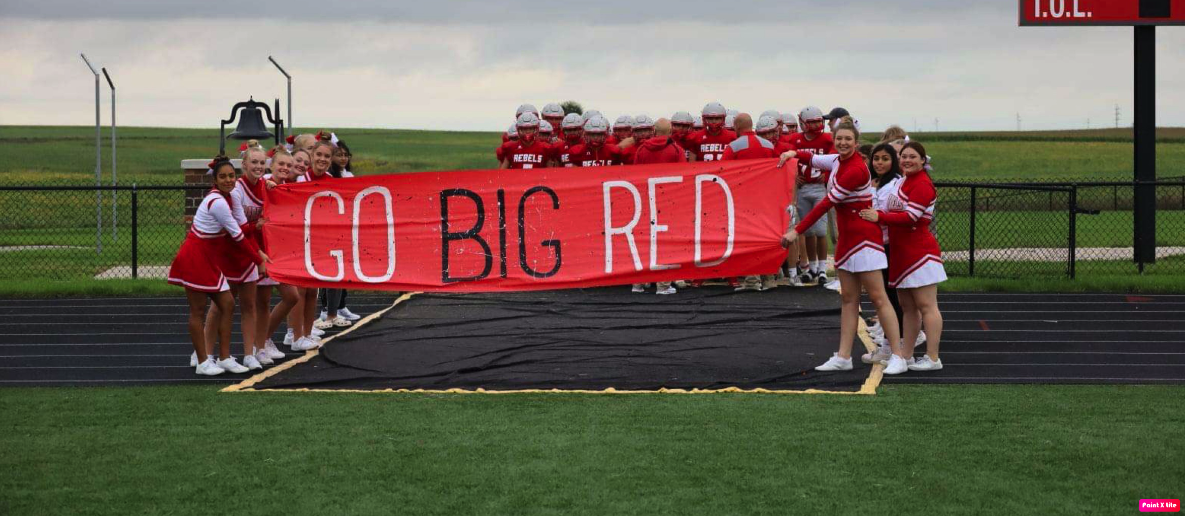 Go Big Red sign