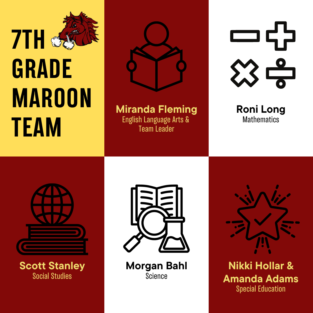 7th Grade Maroon