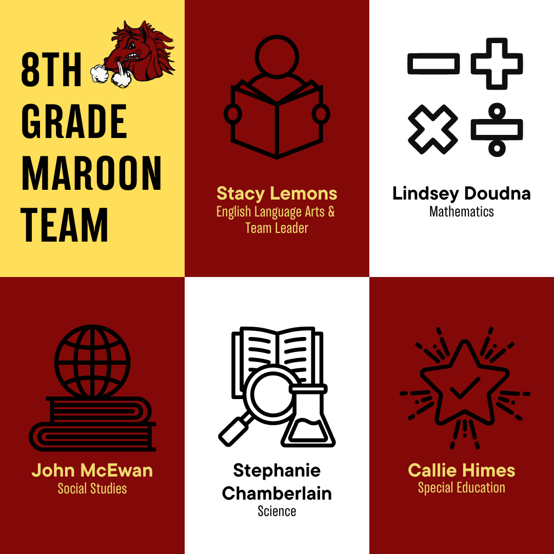 8th Grade Maroon