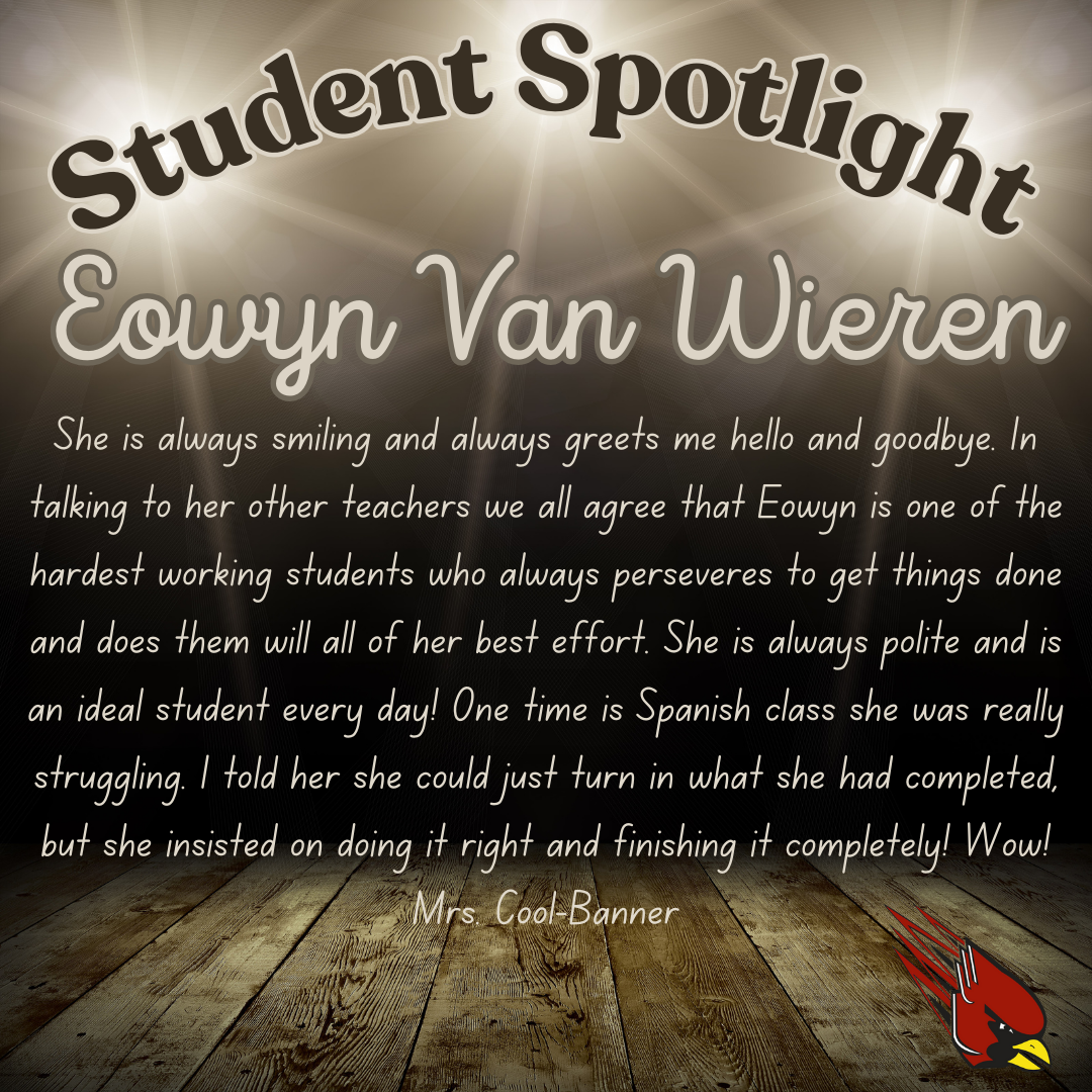 spotlight - Eowyn VanWieren