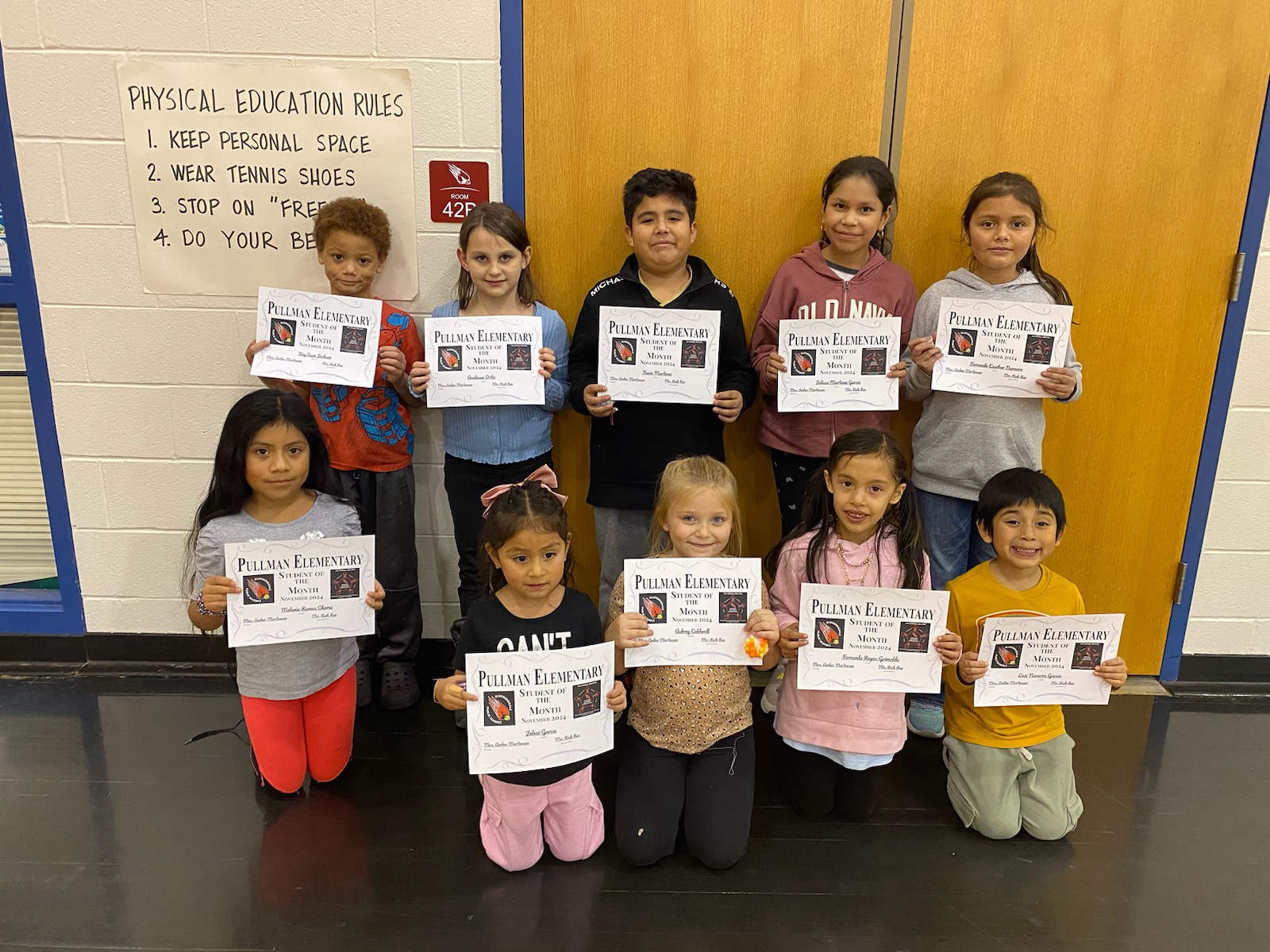 Students of the Month