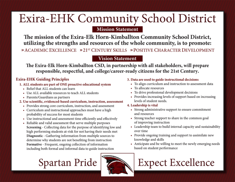 District Information ExiraElk HornKimballton Community School District