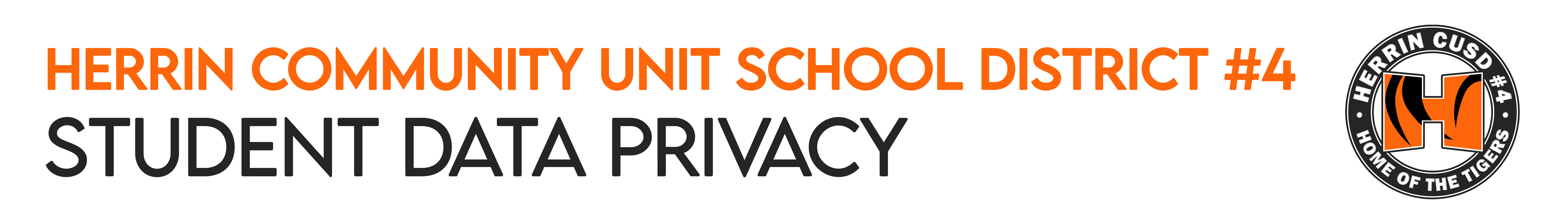 STUDENT DATA PRIVACY | Herrin Community Unit School District No. 4 