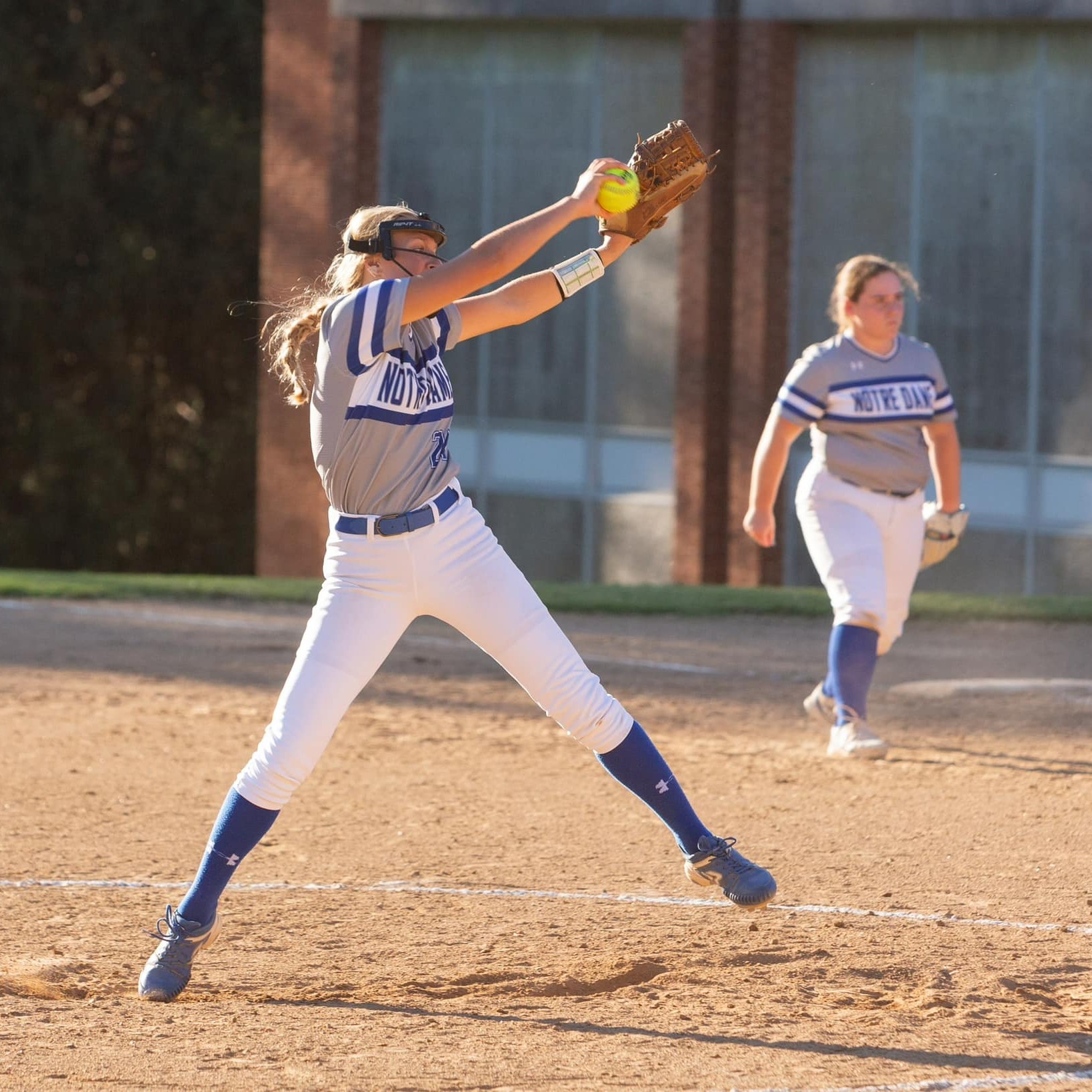 Notre Dame High School Softball Pitcher 