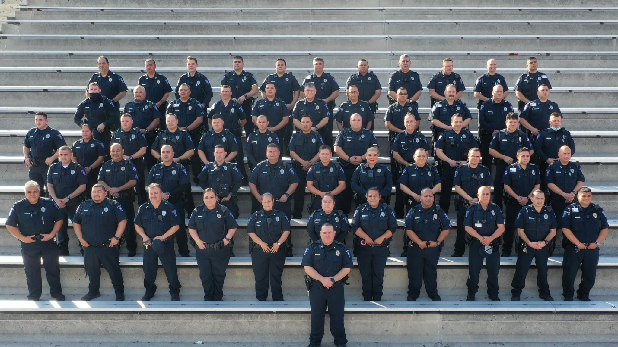 McAllen Police Officers group photo