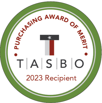 2023 TASBO Purchasing Award of Merit
