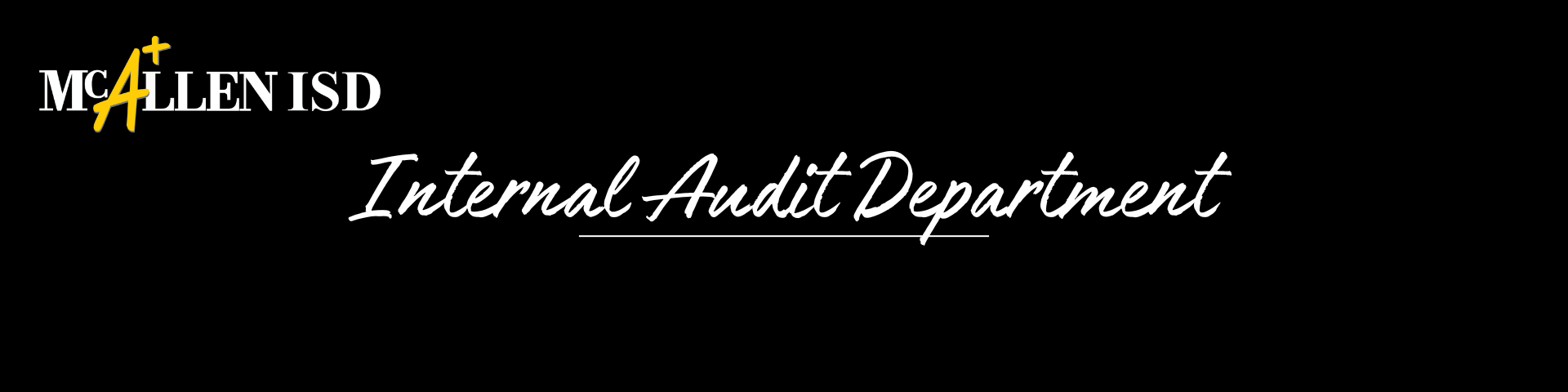 Internal Audit Title Page