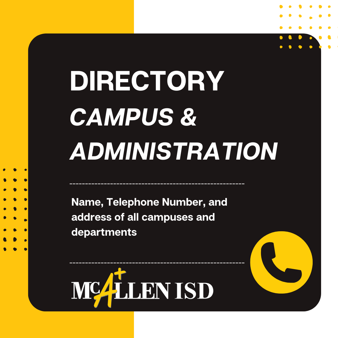campus and admin directory