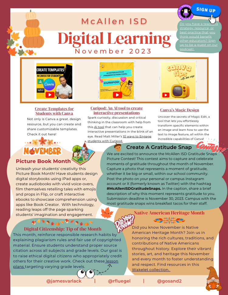 October Monthly Newsletter