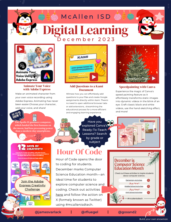 december newsletter digital learning