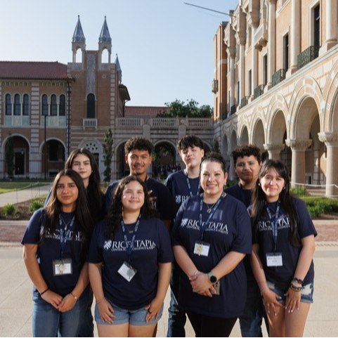 Fossum MS 8th grade Dual Language at 2023 Tapia Camp