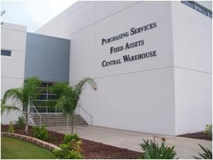 Purchasing Services, Fixed Assets, and Central Warehouse building