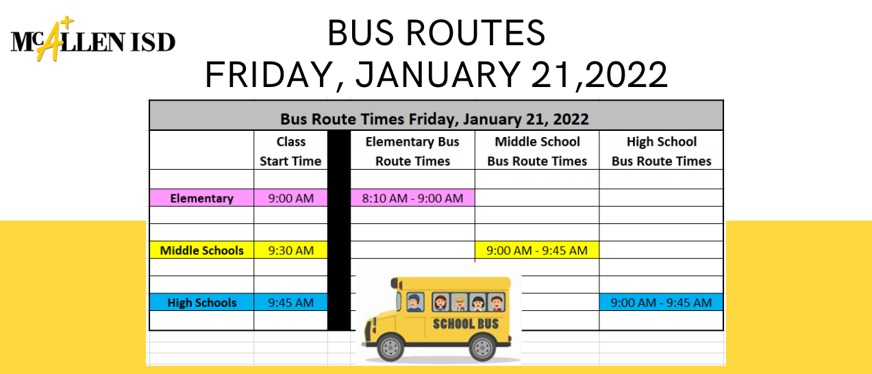 BUS ROUTES WEATHER DELAY
