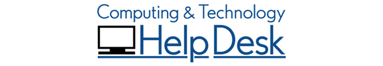 COMPUTING & TECHNOLOGY HELP DESK